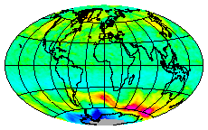 Ozone Field of 26 August 2013