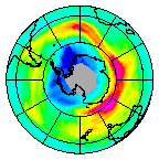 Ozone Field of 26 August 2013