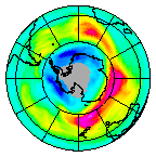 Ozone Field of 28 August 2013