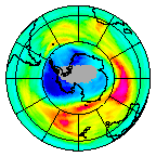 Ozone Field of 30 August 2013
