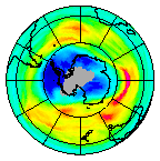 Ozone Field of 01 September 2013