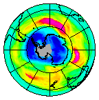 Ozone Field of 03 September 2013