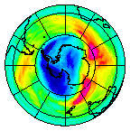 Ozone Field of 08 September 2013