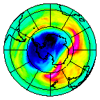 Ozone Field of 12 September 2013