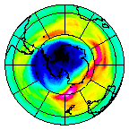 Ozone Field of 13 September 2013