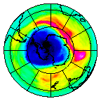 Ozone Field of 15 September 2013