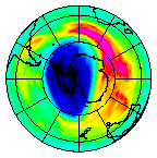 Ozone Field of 18 September 2013