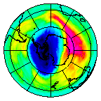 Ozone Field of 19 September 2013
