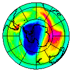 Ozone Field of 20 September 2013
