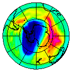 Ozone Field of 21 September 2013