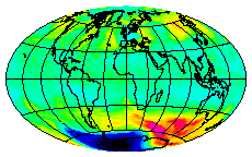 Ozone Field of 23 September 2013