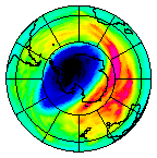 Ozone Field of 23 September 2013