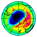 Ozone Field of 24 September 2013