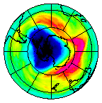 Ozone Field of 01 October 2013
