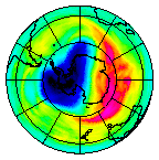 Ozone Field of 04 October 2013