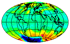 Ozone Field of 08 October 2013