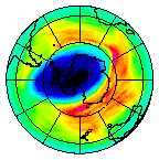 Ozone Field of 08 October 2013