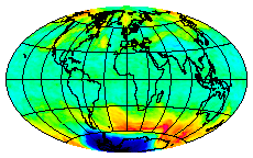 Ozone Field of 09 October 2013