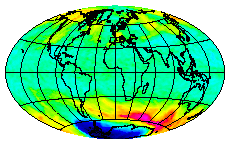 Ozone Field of 11 October 2013