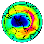 Ozone Field of 11 October 2013