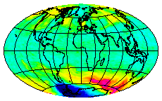 Ozone Field of 12 October 2013