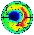 Ozone Field of 12 October 2013