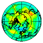 Ozone Field of 14 October 2013