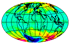 Ozone Field of 16 October 2013