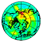Ozone Field of 17 October 2013