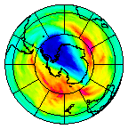 Ozone Field of 19 October 2013