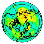 Ozone Field of 20 October 2013