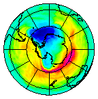Ozone Field of 21 October 2013
