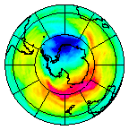Ozone Field of 22 October 2013