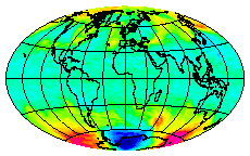 Ozone Field of 24 October 2013