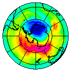 Ozone Field of 24 October 2013