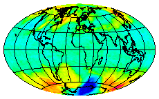 Ozone Field of 31 October 2013