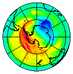 Ozone Field of 04 November 2013