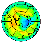 Ozone Field of 10 November 2013