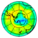 Ozone Field of 12 November 2013