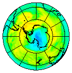 Ozone Field of 14 November 2013