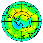 Ozone Field of 17 November 2013