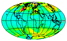 Ozone Field of 24 November 2013