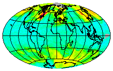 Ozone Field of 25 November 2013