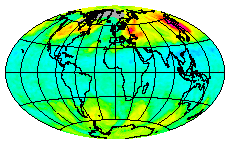 Ozone Field of 08 December 2013