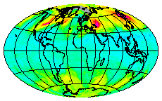 Ozone Field of 09 December 2013