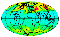 Ozone Field of 11 December 2013