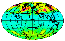 Ozone Field of 13 December 2013