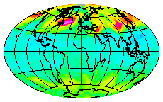 Ozone Field of 14 December 2013