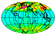 Ozone Field of 15 December 2013