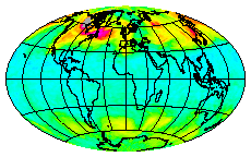 Ozone Field of 20 December 2013